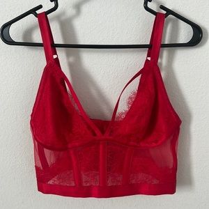 Victoria Secret Mesh Corset Bralette